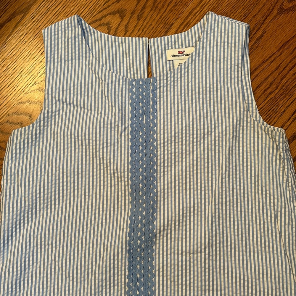 Vineyard Vines Girls Striped Dress - Picture 2 of 4